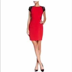 Julia Jordan red dress, size 0, worn once, perfect condition!